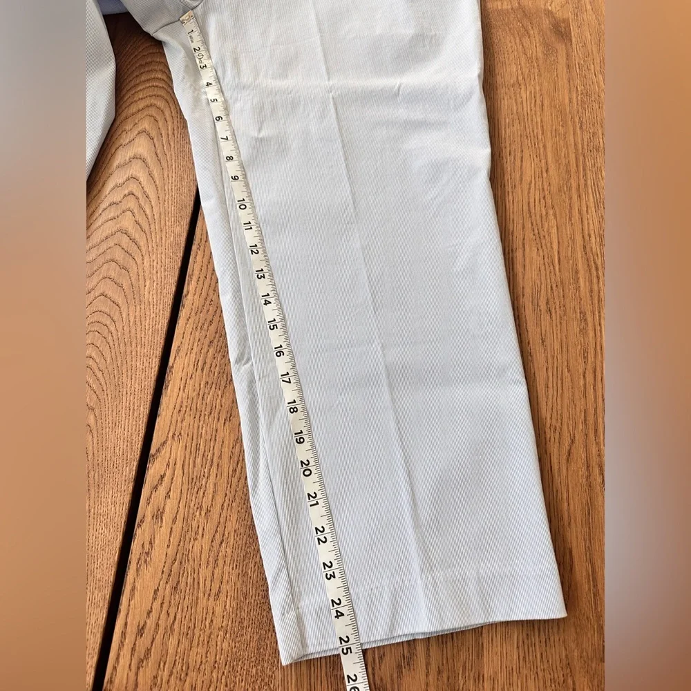 NWT. Premise Striped Light Blue Capri Pants Tommy Control 2X - Picture 7 of 11